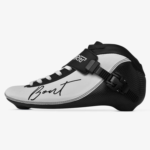 white-black BNT Inline Speed Skate Boots