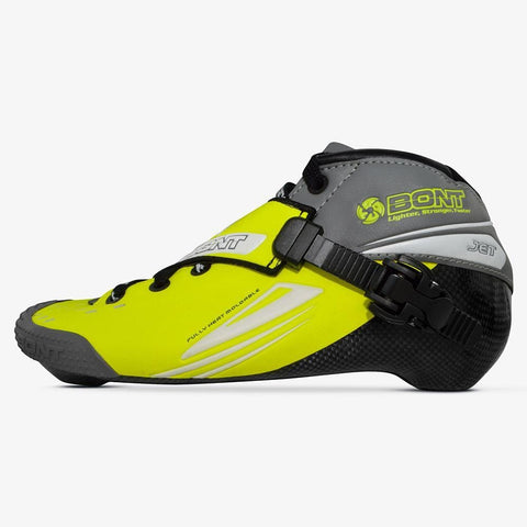 fluoro-yellow-gray Jet Inline Speed Skate