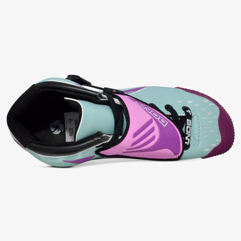 purple-light-blue Jet Inline Speed Skate