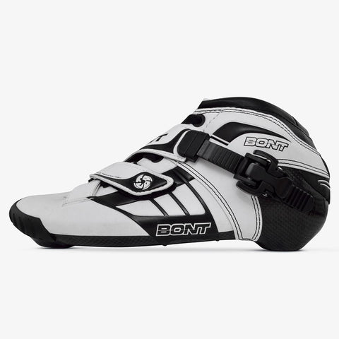 white-black speed skates for boys